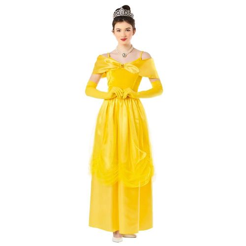 Déguisement Robe Jaune Princesse Royal Femme