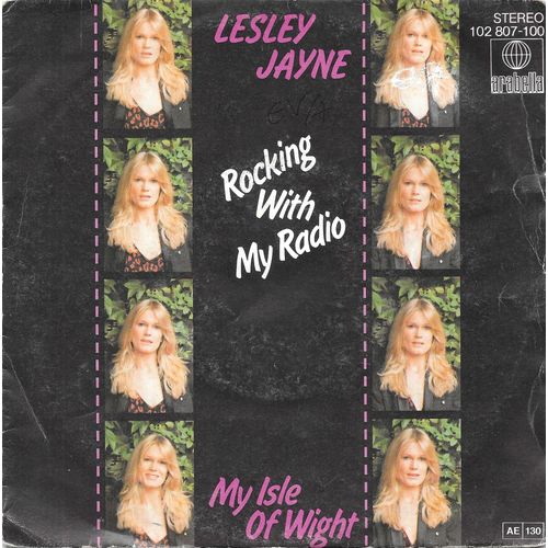 Lesley Jayne : Rocking With My Radio / My Isle Of Wight [Vinyle 45 Tours 7"] 1981