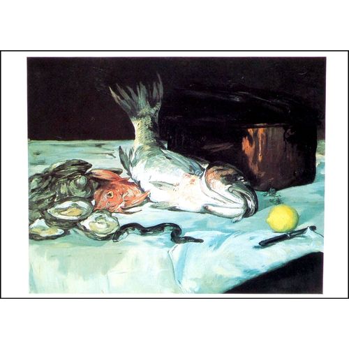 Manet Édouard Lot 2 Cartes Postales Tableaux Peinture