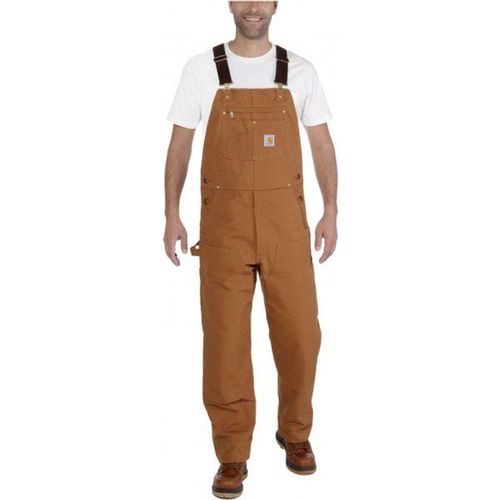 Bib Overall Pantalon De Loisirs Taille 34 Length: 32, Brun