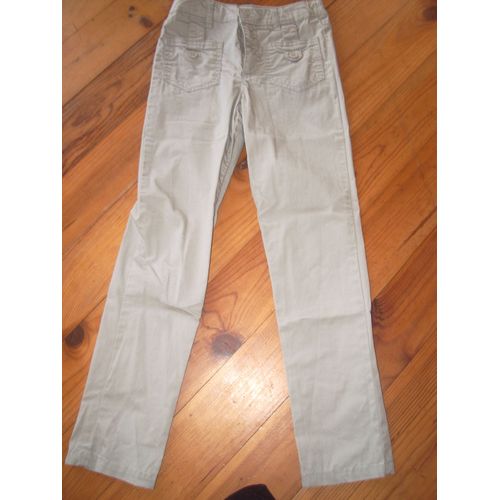 Pantalon 3 Suisses 8 Ans 126cm Beige