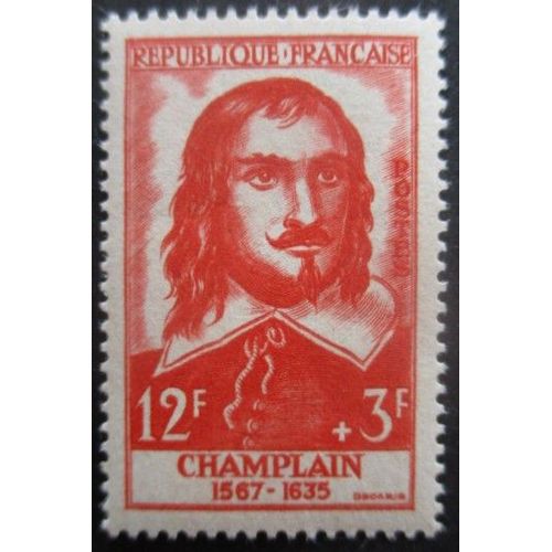 France N°1068 Champlain Neuf **