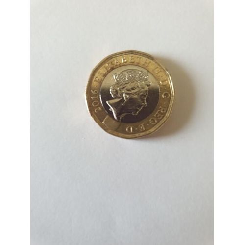 Pièce Elisabeth 2 Année 2016 One Pound