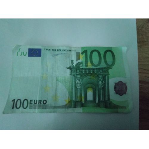 Billet 100 Euros 2002 Duisenberg