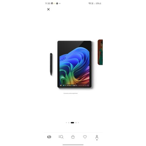Microsoft Surface Pro X Plus - 13" Qualcomm Snapdragon X Plus - Ram 16 Go - DD 512 Go