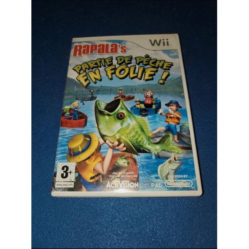 Rapala'S Partie De Pêche En Folie Nintendo Wii Fishing Frenzy