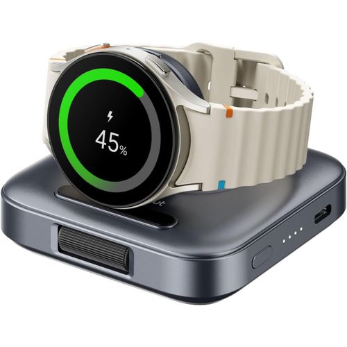 Shiba-Chargeur Portable Pour Samsung Galaxy Watch 7/Ultra/Fe/6/6 Classic/5/5 Pro/4/4 Classic/3/Active 2/Active, Charge Rapide Pour[8