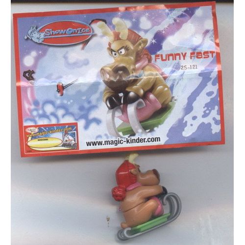 Kinder 2006 Noël Les Rennes Funny Fast 2s-121