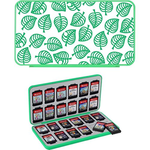 Shiba-Étui Pour Jeux Switch, Boîte De Rangement Pour Cartouches De Jeux Nintendo Switch,Boîtier Housse De Protection Portable Avec[4