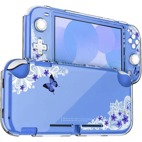Shiba-Coque Compatible Avec Nintendo Switch Lite, Housse Transparente Pour Pc Dur Switch Lite,Couverture Protectrice Avec Gaufrage[1