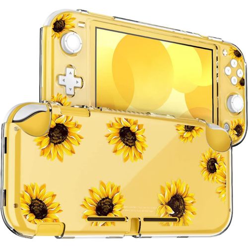 Shiba-Coque Compatible Avec Nintendo Switch Lite, Housse Transparente Pour Pc Dur Switch Lite,Couverture Protectrice Avec Gaufrage[1