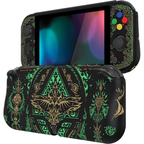 Shiba-Playvital Coque Pour Switch Lite Cover Joycon,Accessoire Protection Pour Nintendo Switch Lite Avec Capuchon Joystick & Prote[1