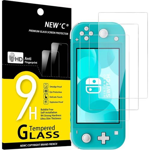 Shiba-Lot De 3, Verre Trempé Pour Nintendo Switch Lite, Film Protection Écran Efficace Contre Les Rayures - Sans Bulles - Ultra Ré[5