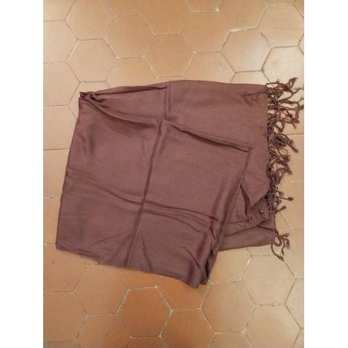 Écharpe Viscose Marron