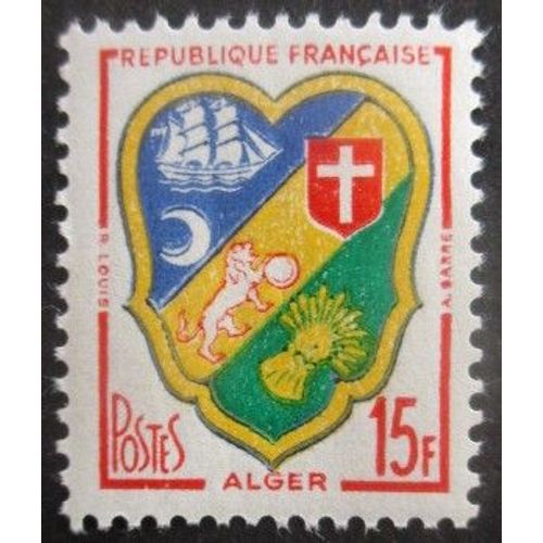 France N°1195 Blason D'Alger Neuf **