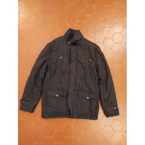 Anorak Polyester Noir L&#39homme Moderne