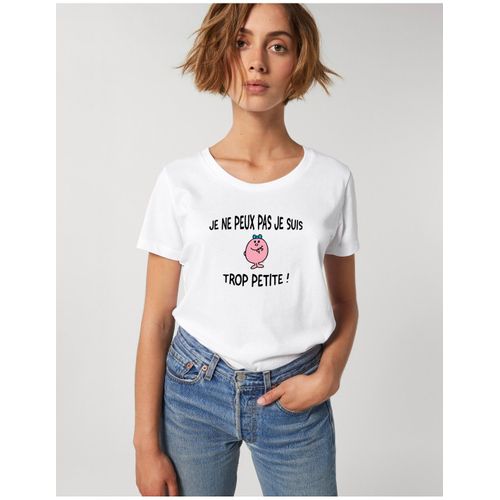 Tshirt Femme Je Peux Pas Je Suis Trop Petite