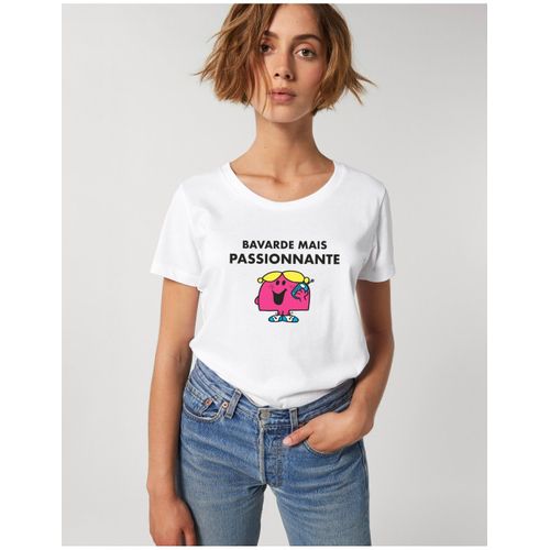 Tshirt Femme Bavarde Mais Passionnante