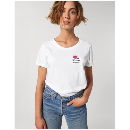 Tshirt Femme Madame Bavarde Coeur