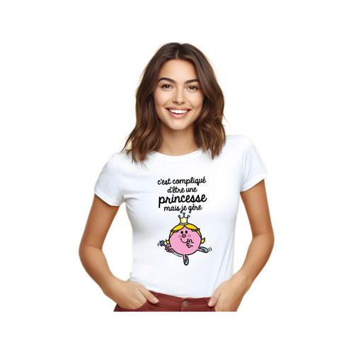 T-Shirt "Compliqué D'être Une Princesse"