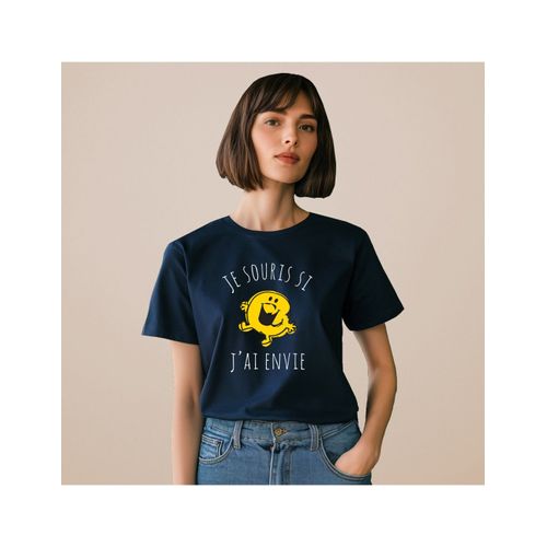 T-Shirt Femme "Je Souris Si J'ai Envie"