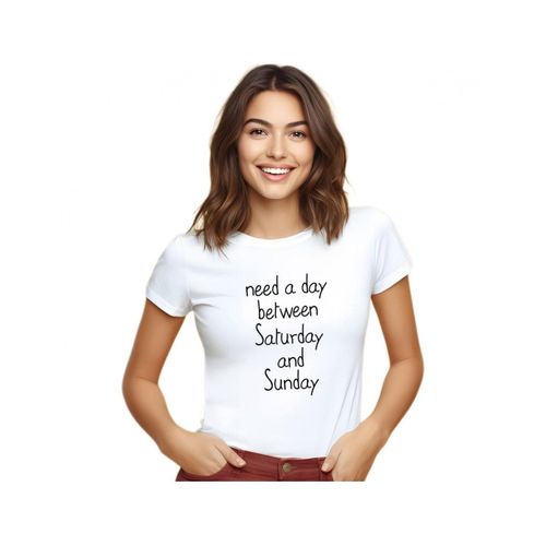 Tshirt Femme Need A Day Between Saturday And Sunday