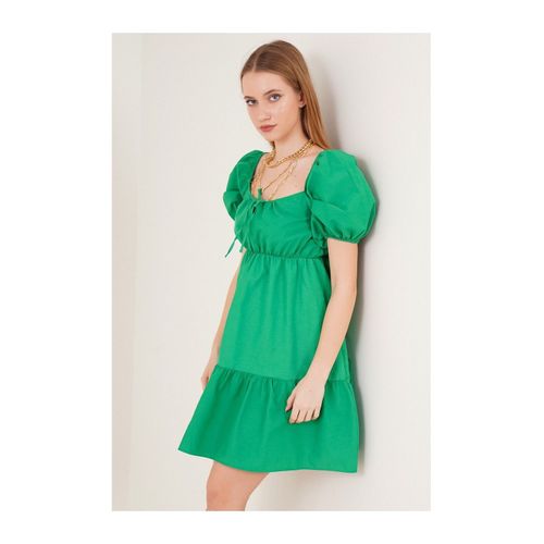 Robe Evasée En Popeline