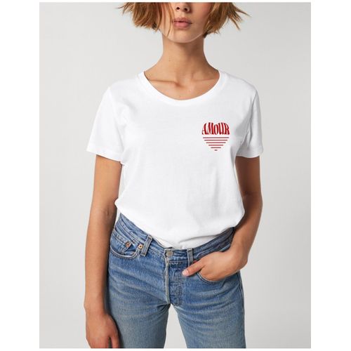T-Shirt Femme "Amour Coeur"