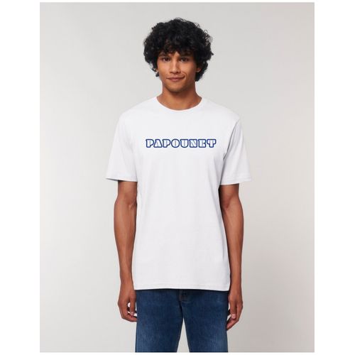 T-Shirt Homme "Papounet" Blanc