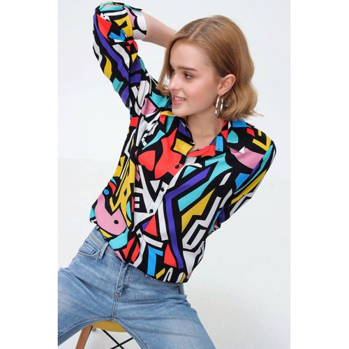Chemise À Motifs Graphiques