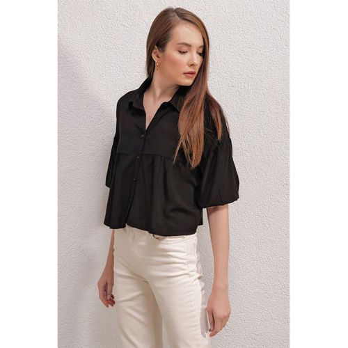 Chemise Courte - Noir