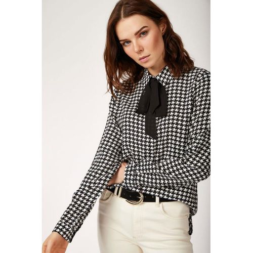 Chemise À Carreaux - Noir/Blanc