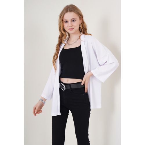 Gilet Kimono - Blanc