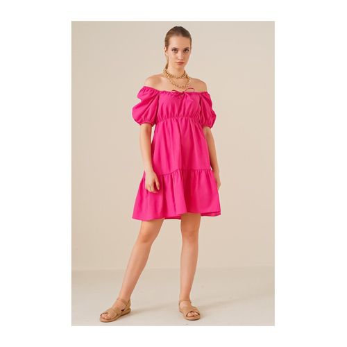 Robe Evasée En Popeline