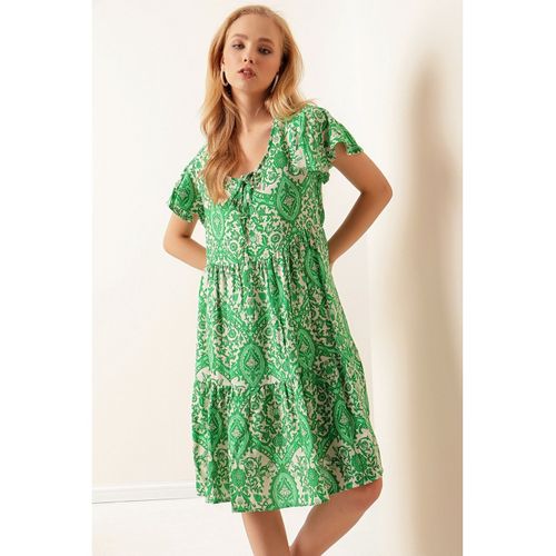 Robe Ethnique Col V