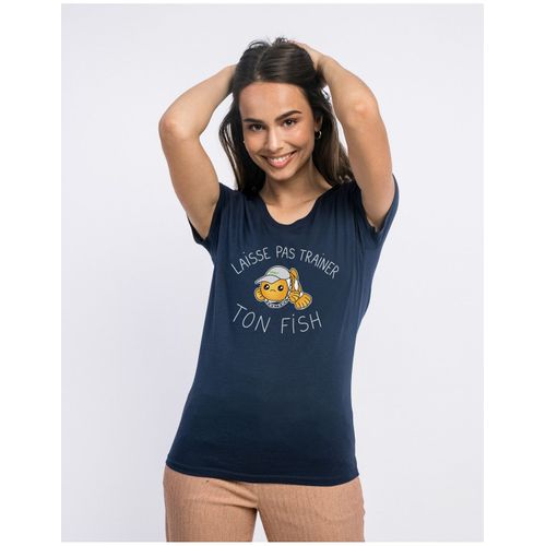 Tshirt Femme Laisse Pas Trainer Ton Fish