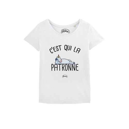 Tshirt Femme C'est Qui La Patronne