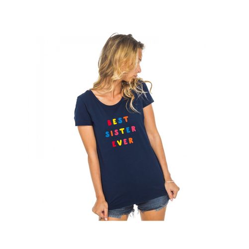 Tshirt Femme Best Sister Ever Colorée Waf