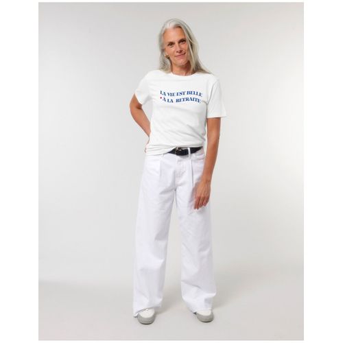 Tshirt Femme La Vie Est Belle A La Retraite