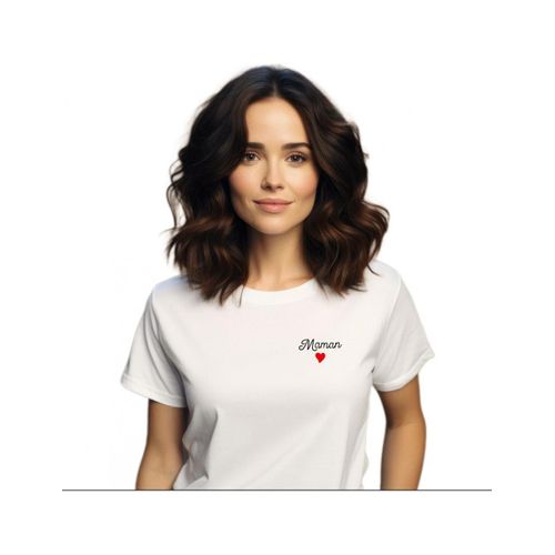 Tshirt Femme Bisou Coeur