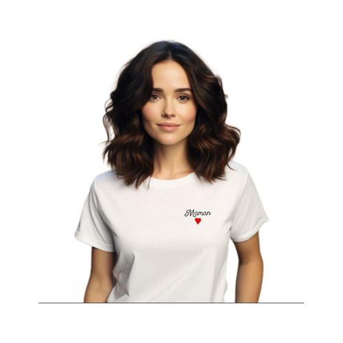Tshirt Femme Bisou Coeur