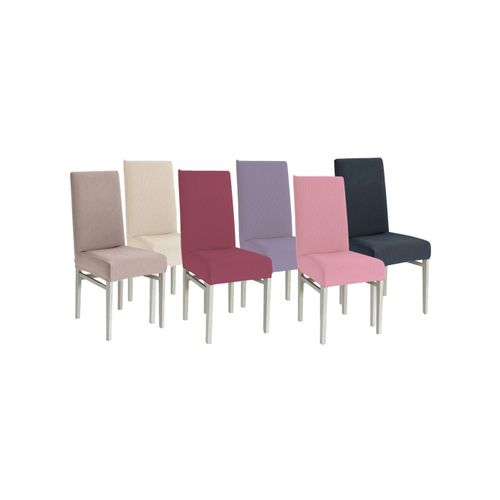 Lot De Housse De Chaise Extensible Coloré
