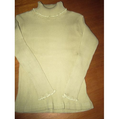 Pull Tissaia Vert Maille Chaussette Taille 4ans