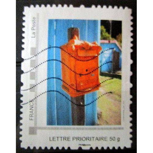 2010. Timbre De Collector: La Boîte Aux Lettres Pour Lettres Prioritaires 50g.
