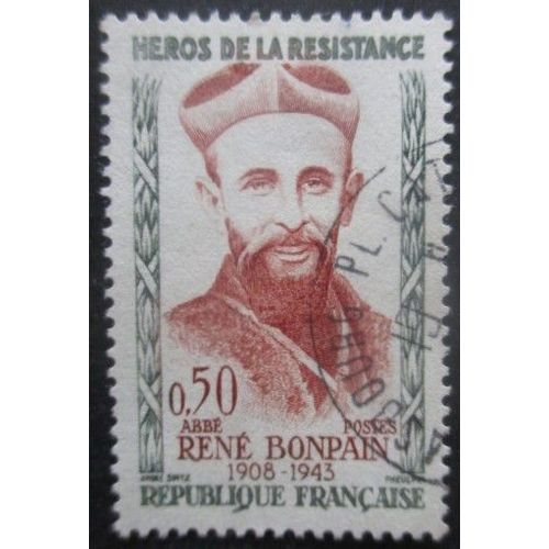 France N°1252 René Bonpain Oblitéré