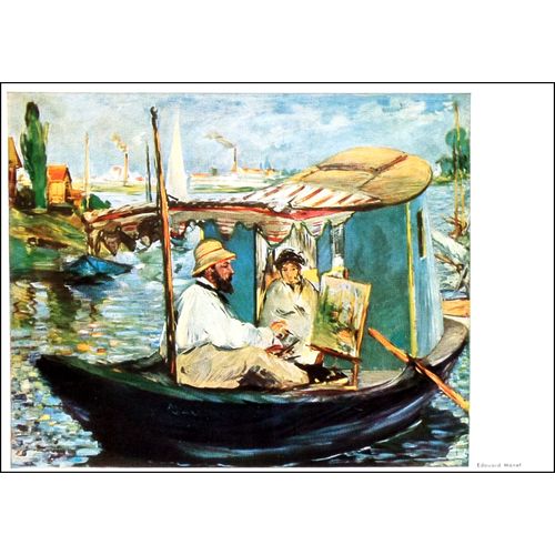 Manet Édouard Lot 6 Cartes Postales Tableaux Peinture