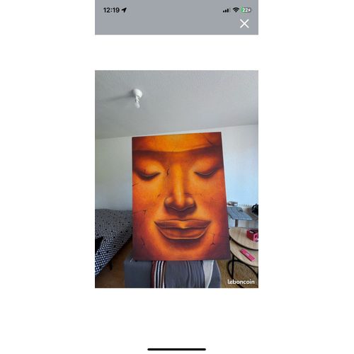 Cadre toile Bouddha