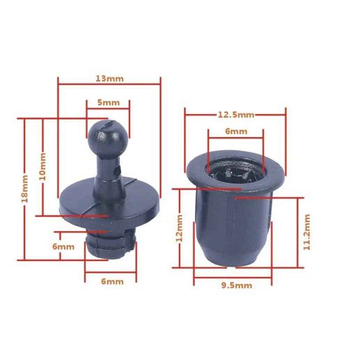Kit De Chevilles De Gril Pour Haut-Parleur,10 Paires,Jeu De Guides,Boucles,Boutons-Pression,Attaches,Couvercle En Filet,Boucle Pour Haut-Parleur,Accessoires De Bricolage #B