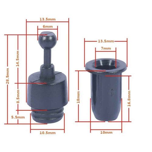Kit De Chevilles De Gril Pour Haut-Parleur,10 Paires,Jeu De Guides,Boucles,Boutons-Pression,Attaches,Couvercle En Filet,Boucle Pour Haut-Parleur,Accessoires De Bricolage - Type 001e