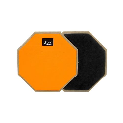 Slade 8/12 Pouces Tambour Muet Pratique Tambour Pad Métronome Pratique Silencieuse Tambour Muet Débutants Accessoires D'instruments De Percussion - Type 8 Inch Yellow